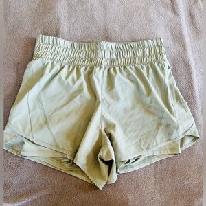Women’s Avia Athetic Shorts.  Pale Green.  Size M